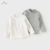 Baby Girl Long Sleeve Cotton Tee